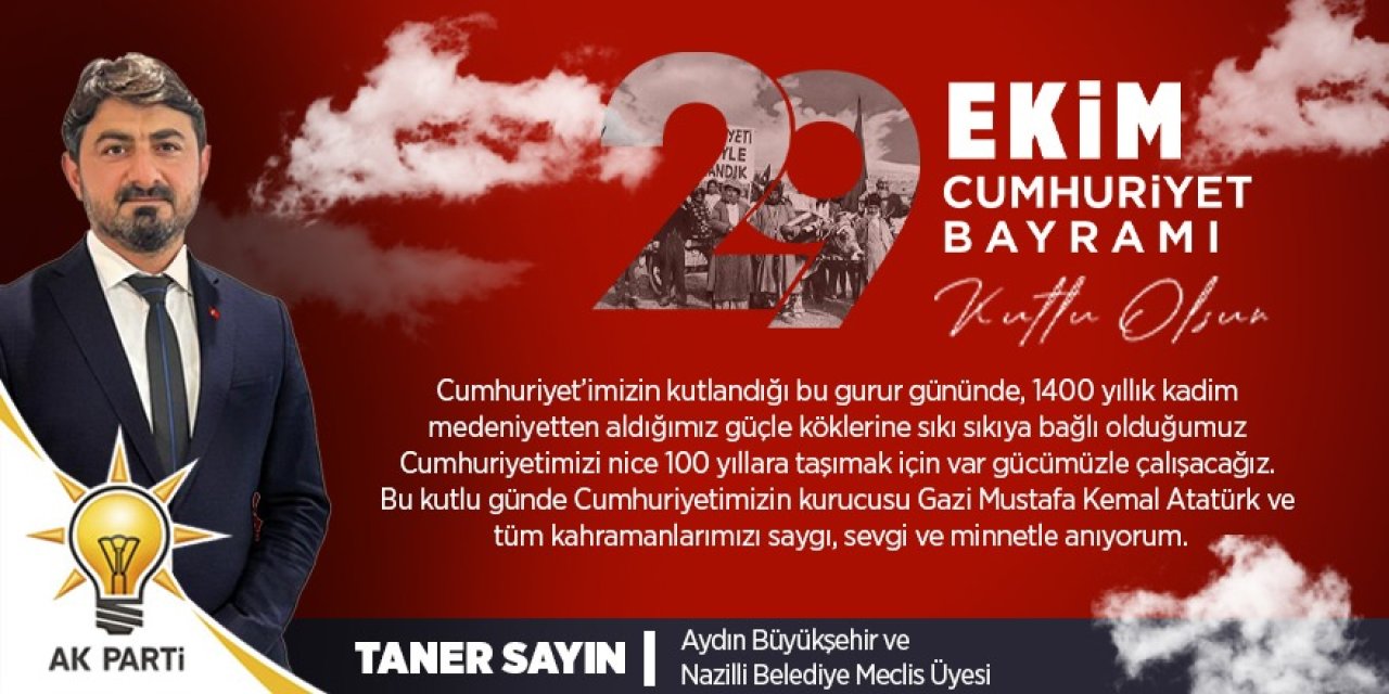 AK Parti Aydın Büyükşehir Meclis Üyesi Taner Sayın