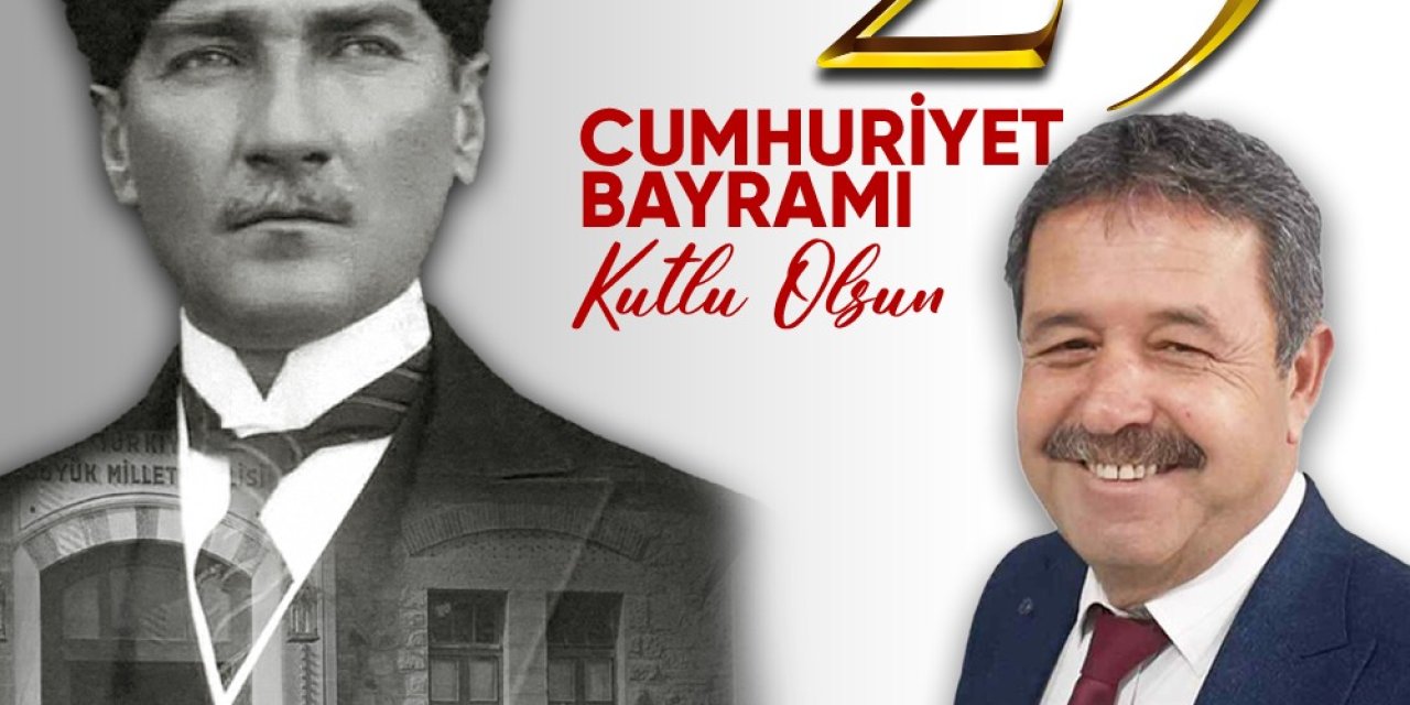 Nazilli Demirciler Odası 29 Ekim Cumhuriyet Bayramı ilanıdır