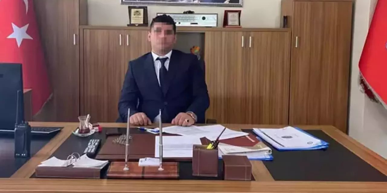 Eşini darbeden emniyet müdürü tutuklandı