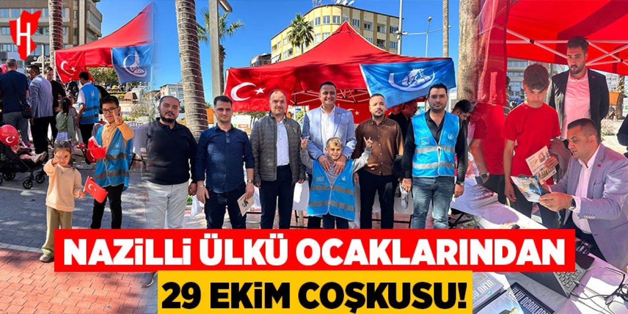Nazilli Ülkü Ocakları’ndan 29 Ekim coşkusu