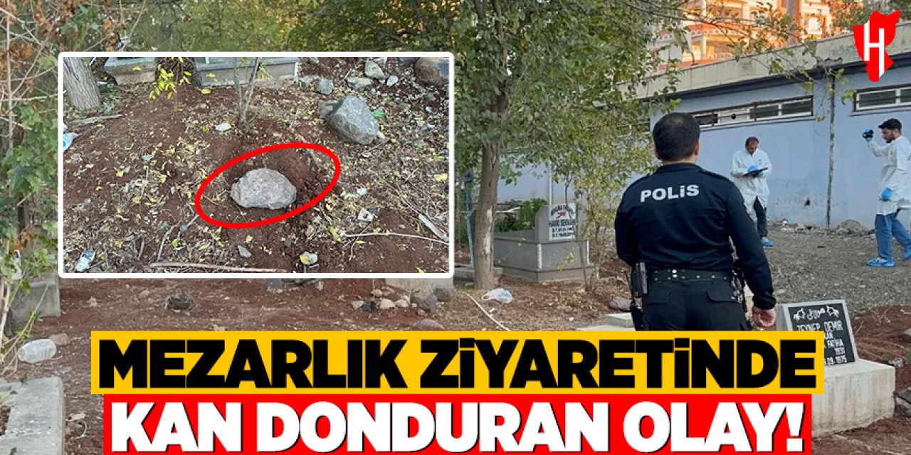 Mezarlıkta dehşet anı: Mezarlık ziyaretinde bebek cesedi buldu