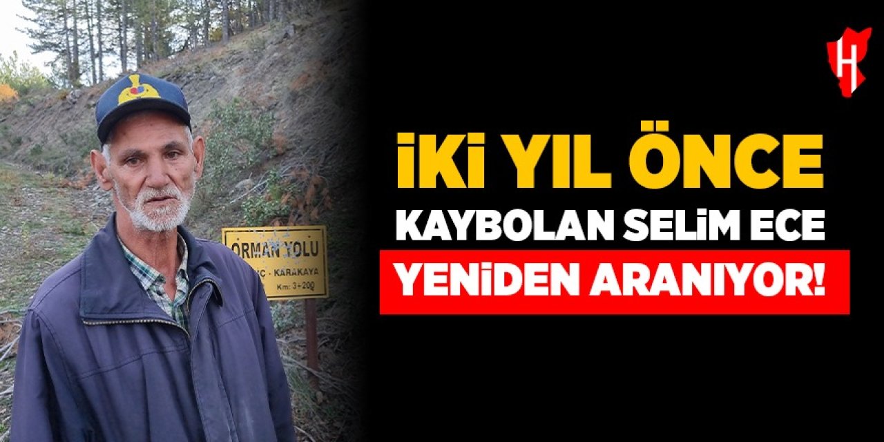 İki yıl önce kaybolan şahıs yeniden aranıyor