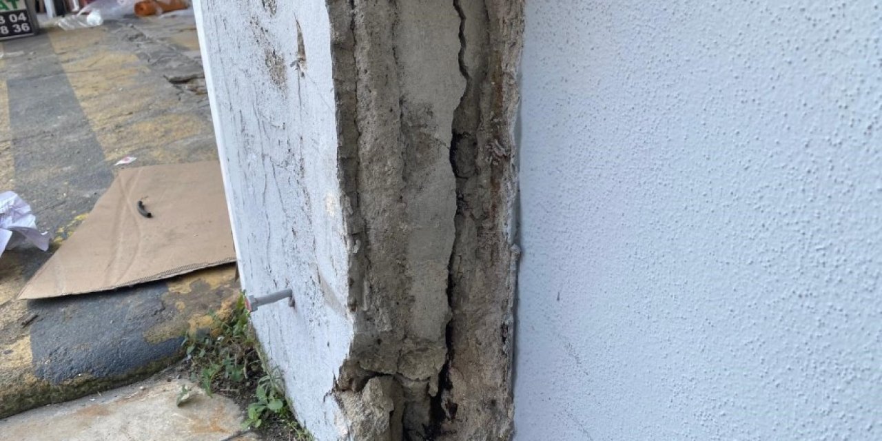 Ataşehir’de bina kolonlarında patlama paniği