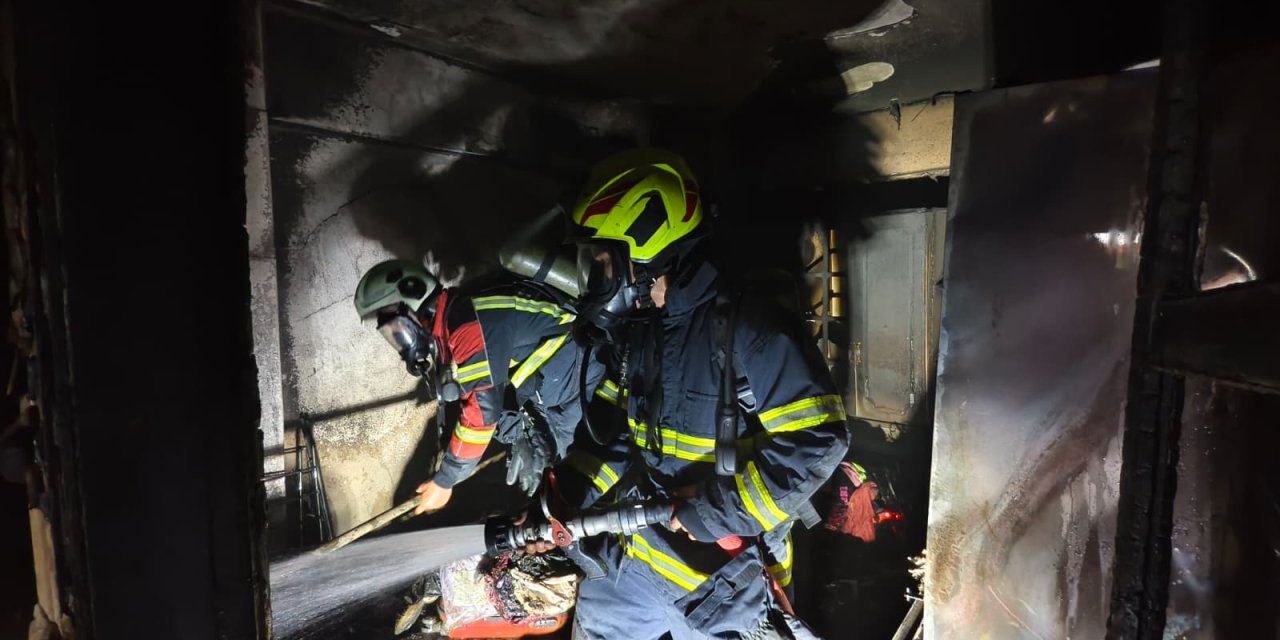 Nazilli'de yangın paniği!