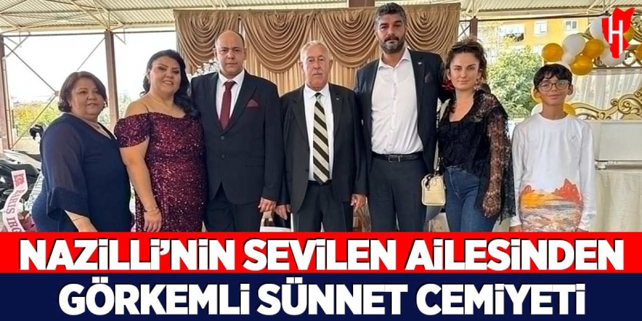 Nazilli'de Atıcı ailesinden görkemli sünnet cemiyeti