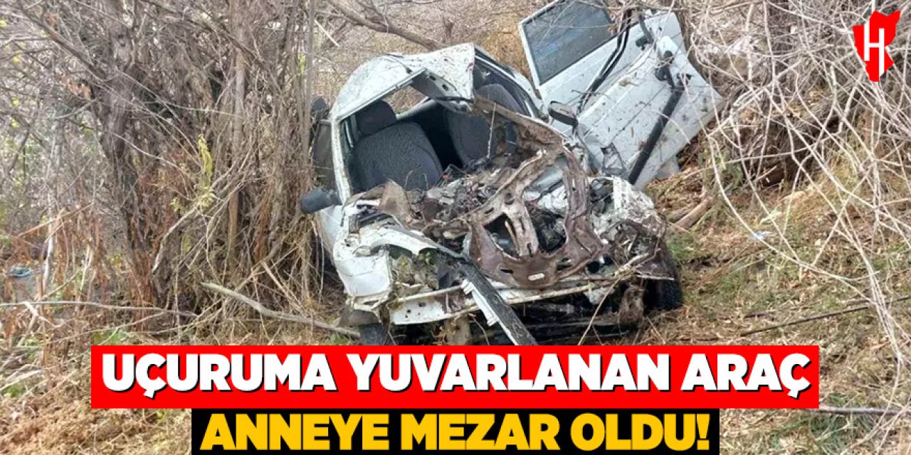 Feci kaza: Anne hayatını kaybetti, oğlu ağır yaralı