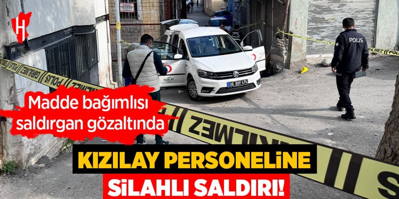 Kızılay personeline silahlı saldırı!