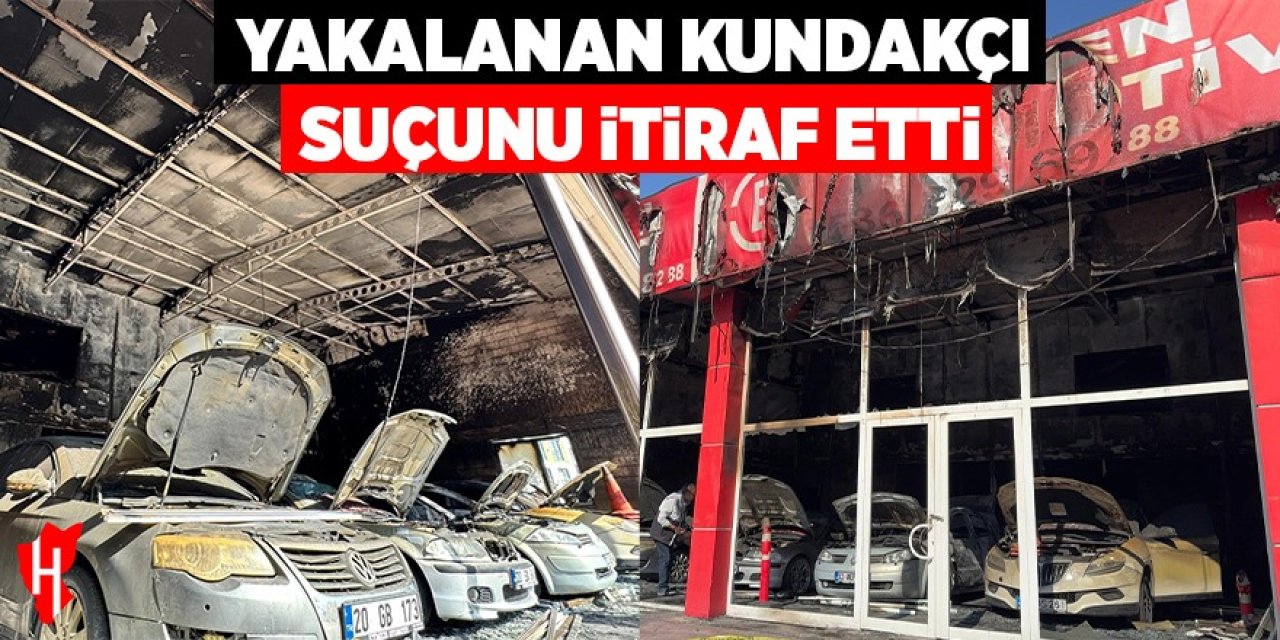 Yakalanan kundakçı suçunu itiraf etti