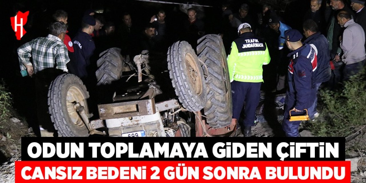 Odun toplamaya giden çiftin cansız bedenleri 2 gün sonra bulundu