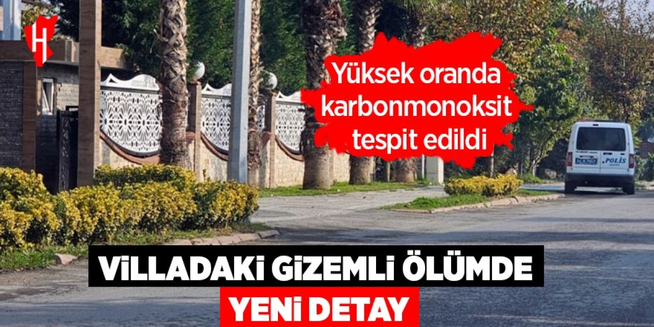 Villadaki gizemli ölümde yeni detay
