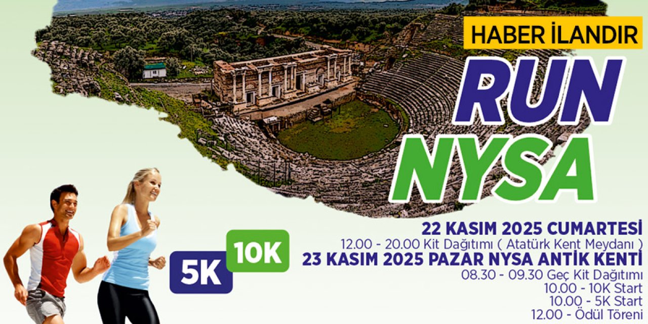 Tarihin kalbinde, doğanın içinde ‘Run Nysa’ başlıyor