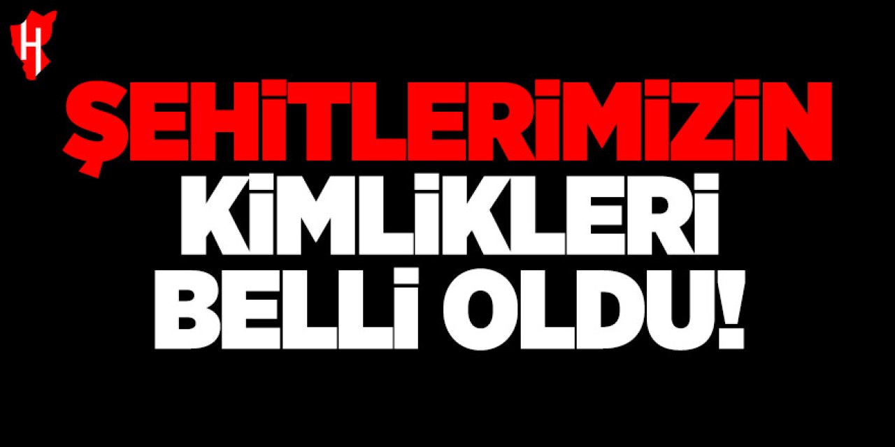 Askeri uçak kazasında şehit düşen 20 askerimizin kimlikleri belli oldu