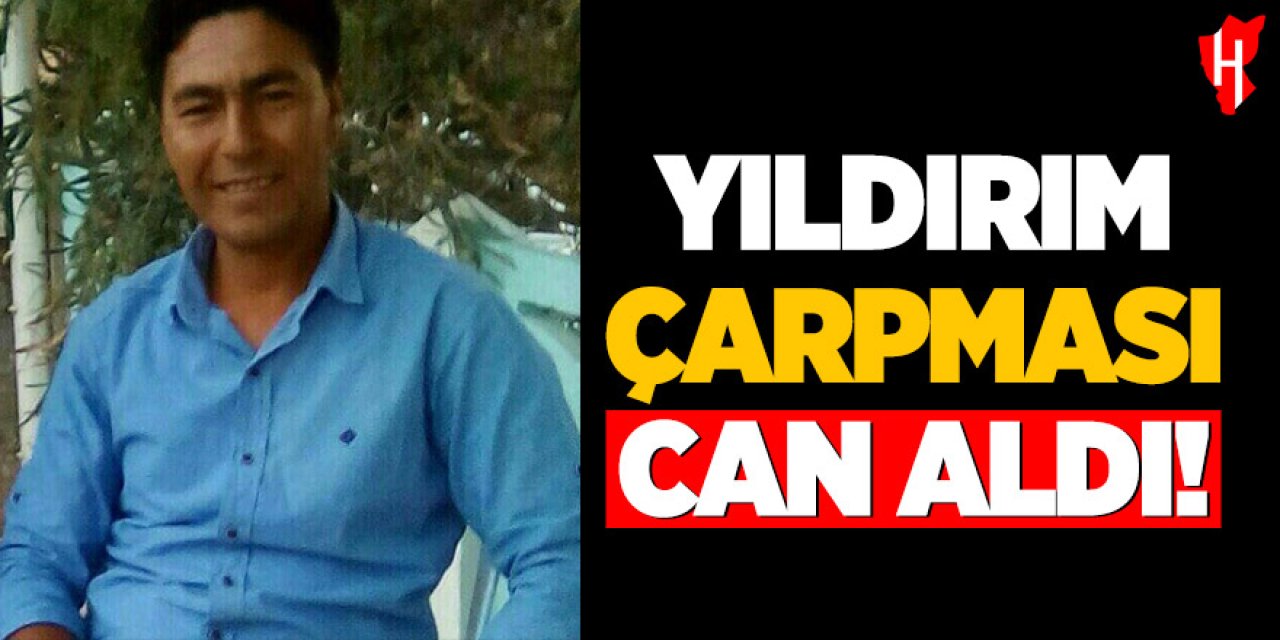 Tarlada ölü bulunan çiftçinin ölümünde yıldırım çarpması şüphesi