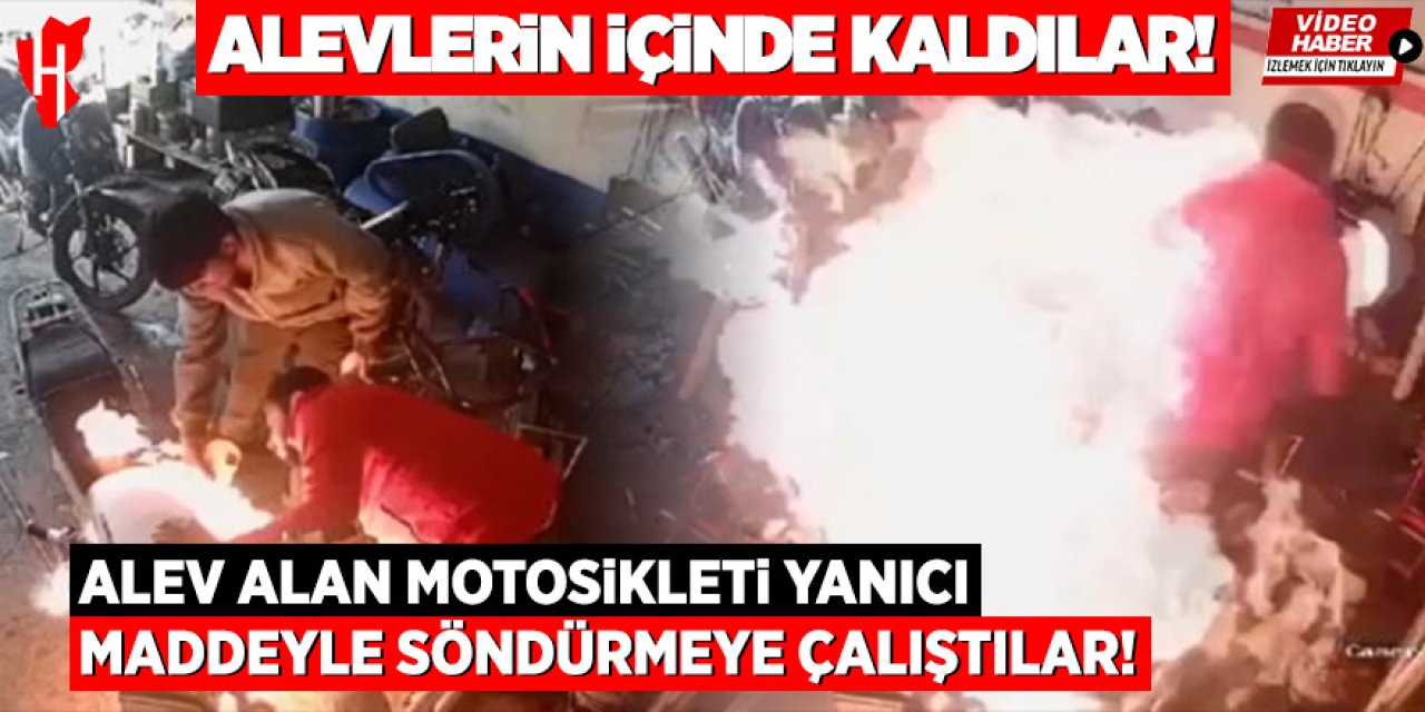 Korku donu anlar: Alevlere yapılan yanlış müdahale yangını büyüttü