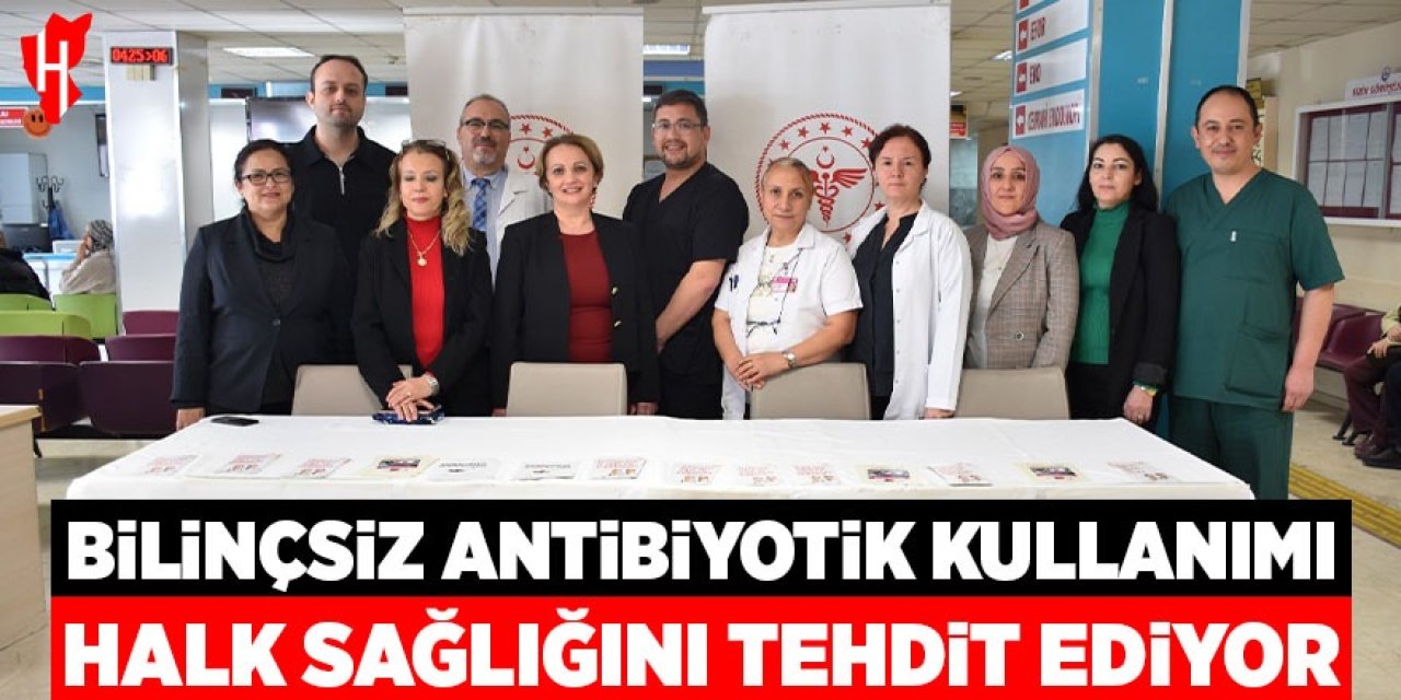 Bilinçsiz antibiyotik kullanımı halk sağlığını tehdit ediyor