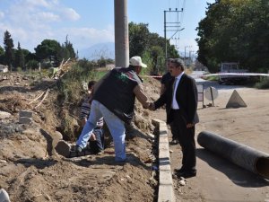 Nazilli Belediyesi Üst Yapı Çalışmalarını Sürdürüyor