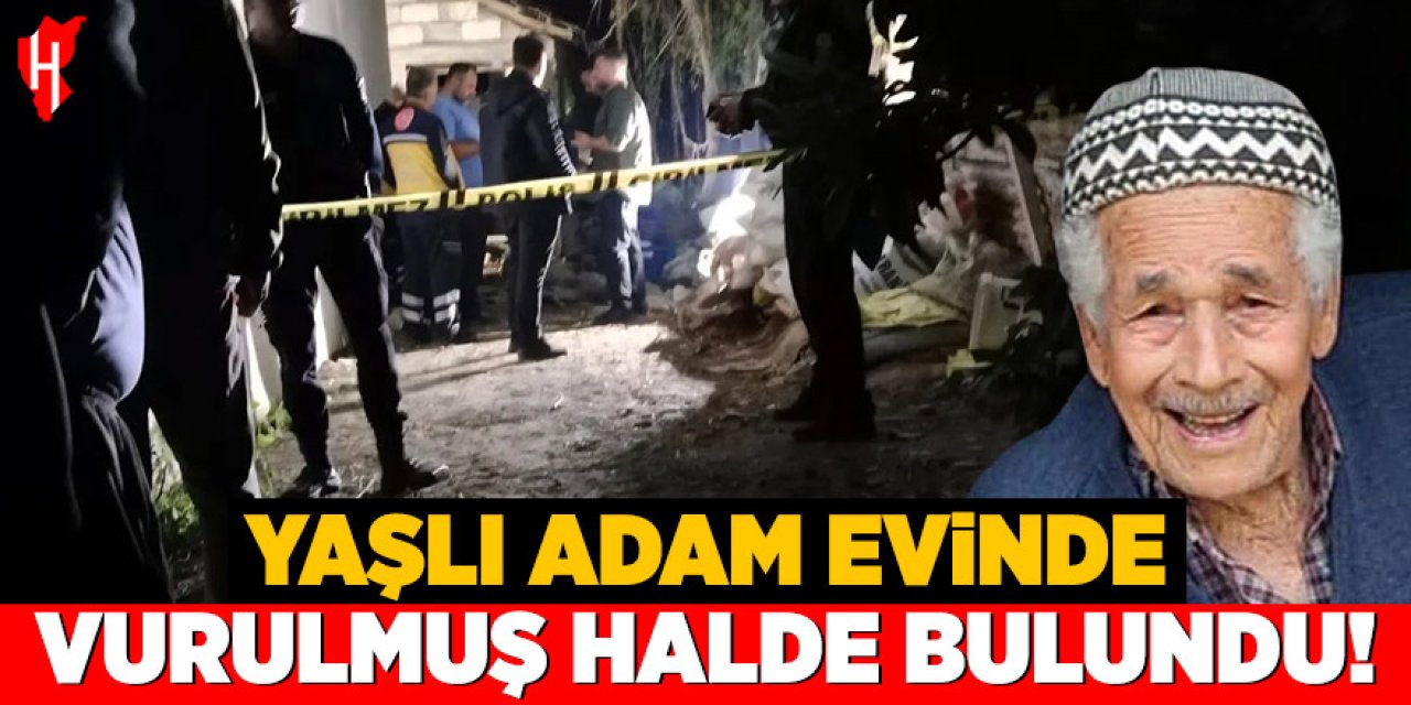 Kan donduran olay: Yaşlı adam evinde vurulmuş halde ölü bulundu!