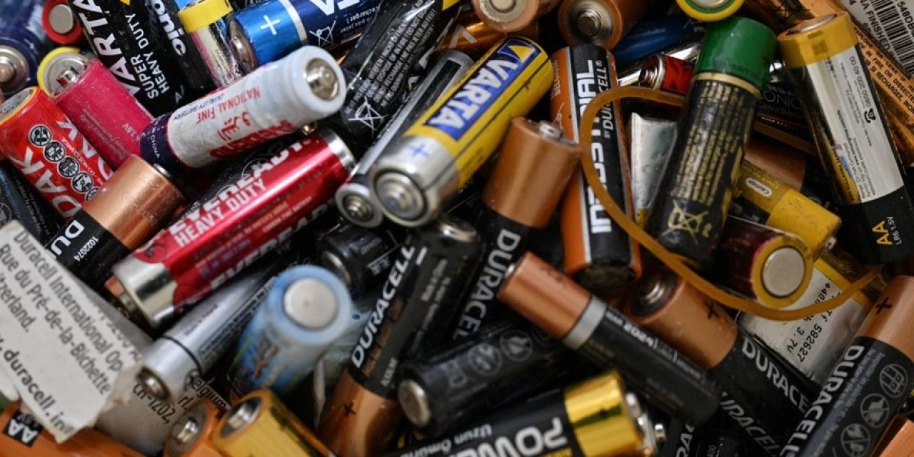 Atık piller fidana dönüşüyor