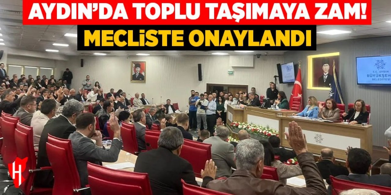 Aydın’da toplu taşımaya zam!
