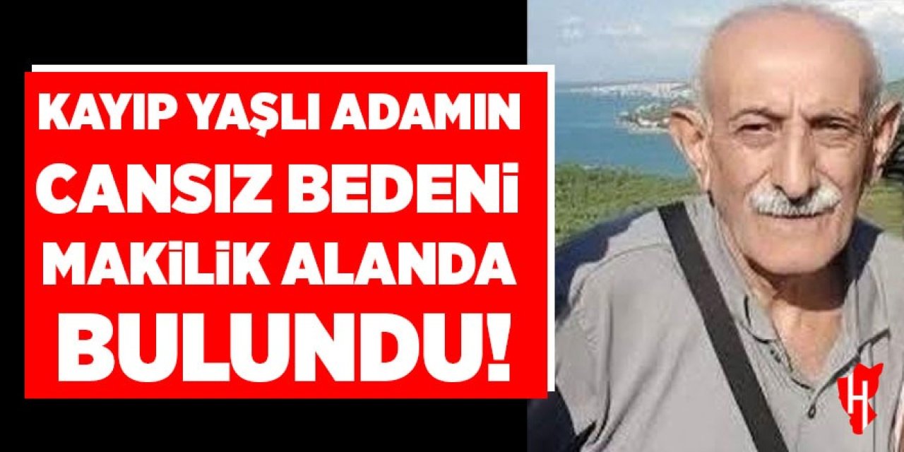 Yaşlı adam makilik alanda ölü bulundu