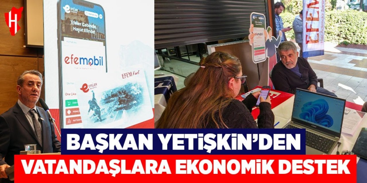 Başkan Yetişkin'den vatandaşlara ekonomik destek