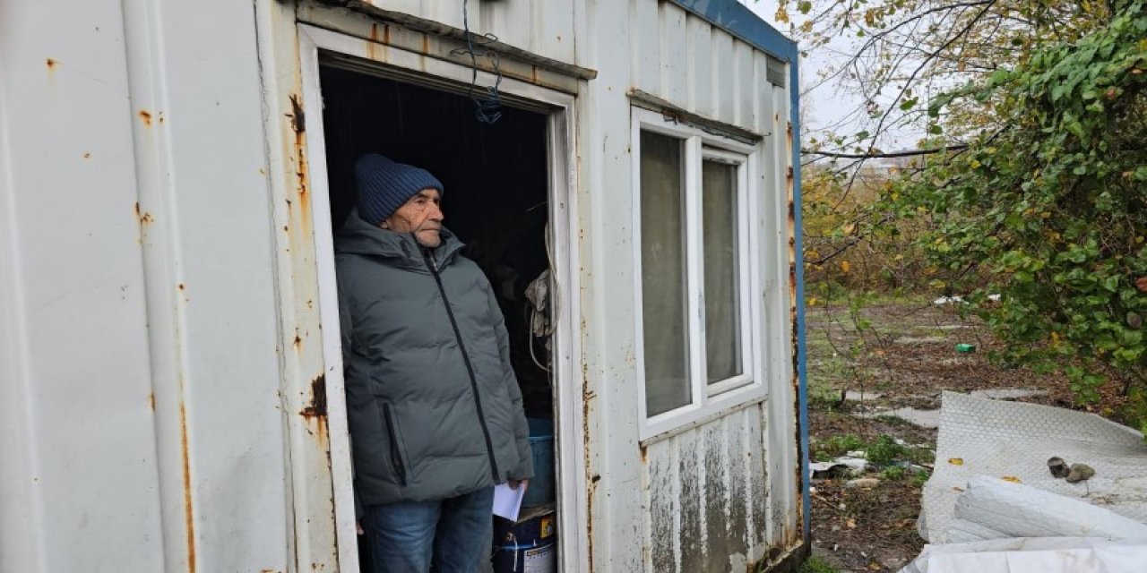 Barakada yaşayan engelli adama devlet sahip çıktı