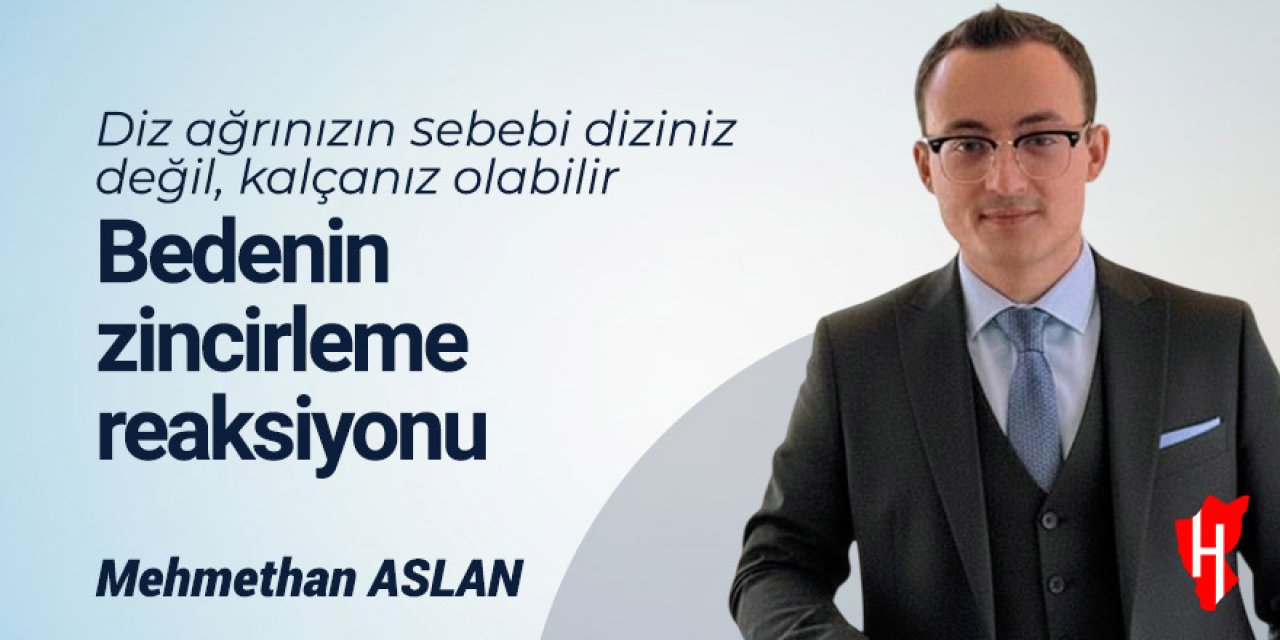 Diz ağrınızın sebebi diziniz değil, kalçanız olabilir: Bedenin zincirleme reaksiyonu