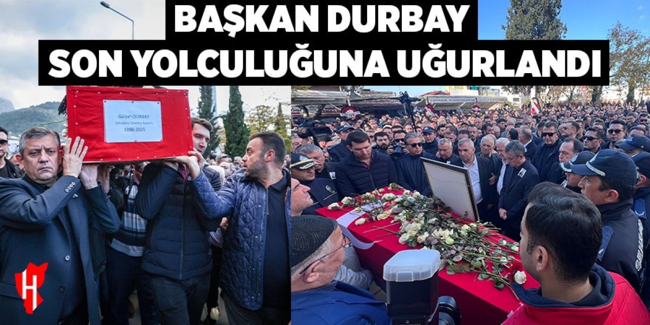 Başkan Durbay son yolculuğuna uğurlandı