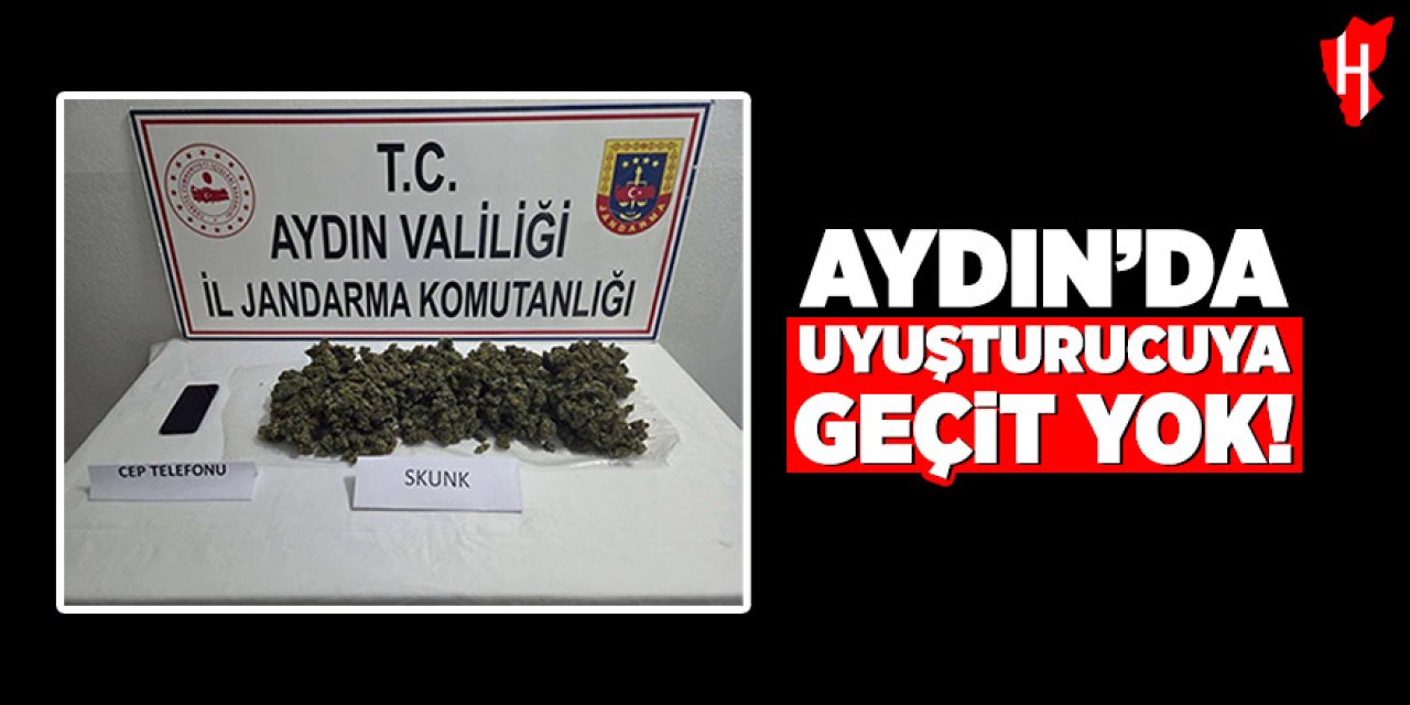 Aydın'da uyuşturucuya geçit yok!