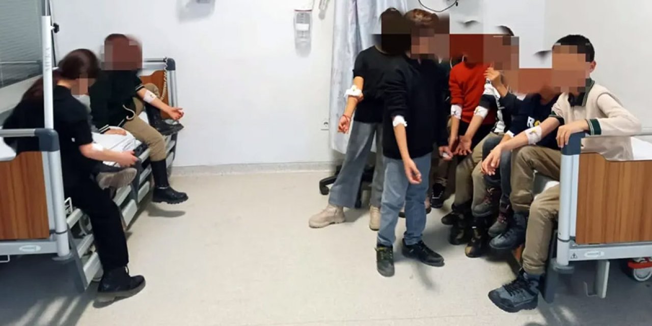 Yerli Malı kutlamasında zehirlenme şüphesi: 23 öğrenci hastaneye kaldırıldı