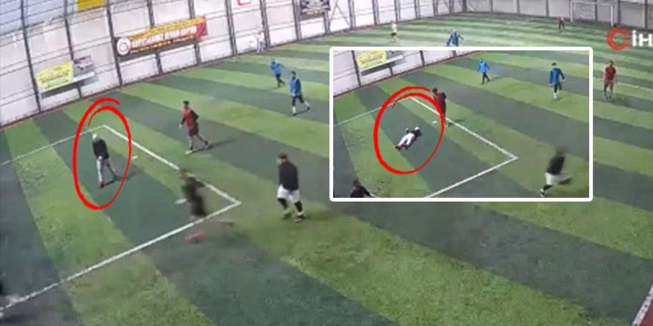 Halı sahada kahreden olay: Kalp krizi onu sahada yakaladı