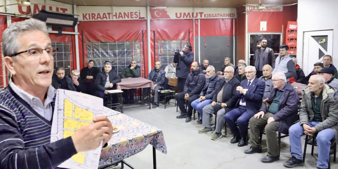 Başkan Tetik Pınarbaşı’nda vatandaşlarla buluştu: Ortak akılla yönetim vurgusu yaptı