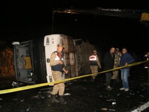 Sivas’ta polis otobüsü devrildi: 3 şehit, 33 yaralı