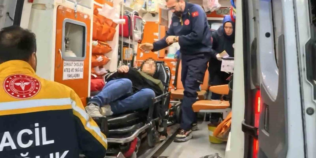 4 aylık hamile kadını darp edip sokağa attılar