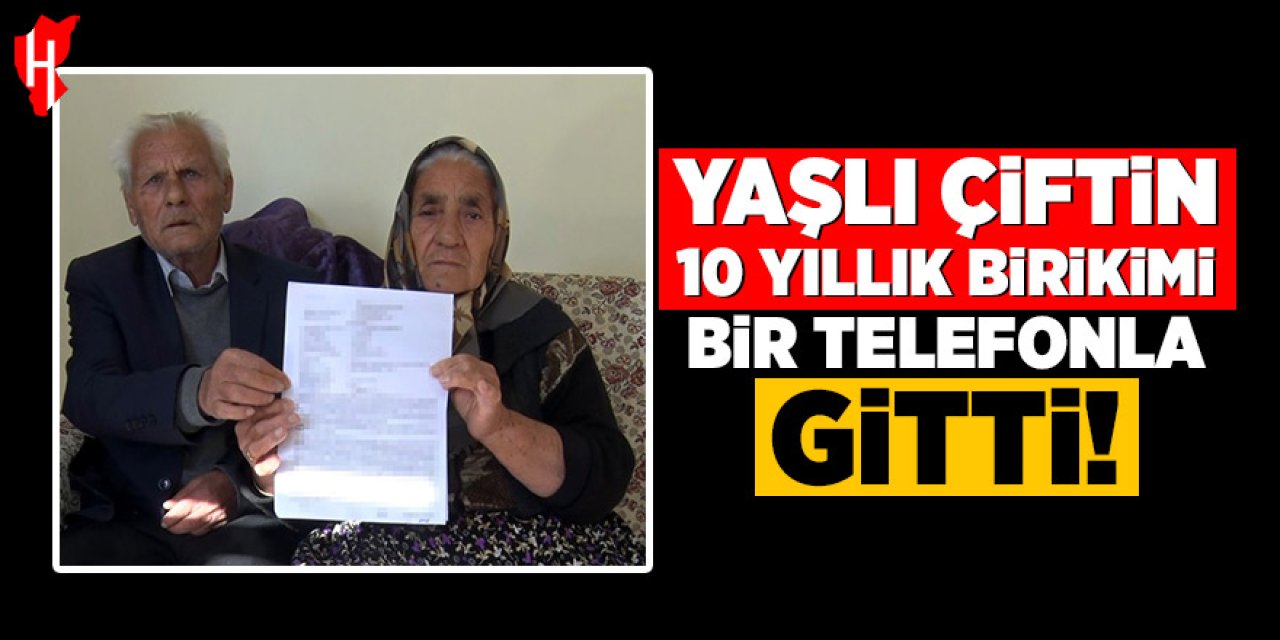 FETÖ operasyonu yalanı: Yaşlı çiftin 10 yıllık birikimi gitti