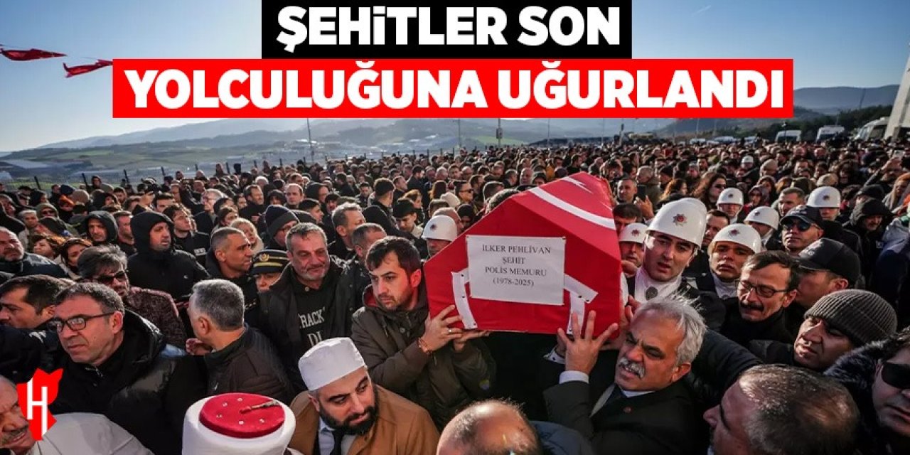 Şehitler son yolculuklarına uğurlandı