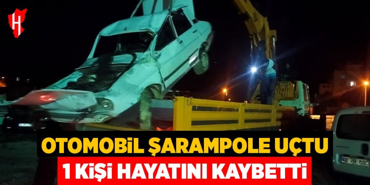 Otomobil şarampole yuvarlandı: 1 ölü