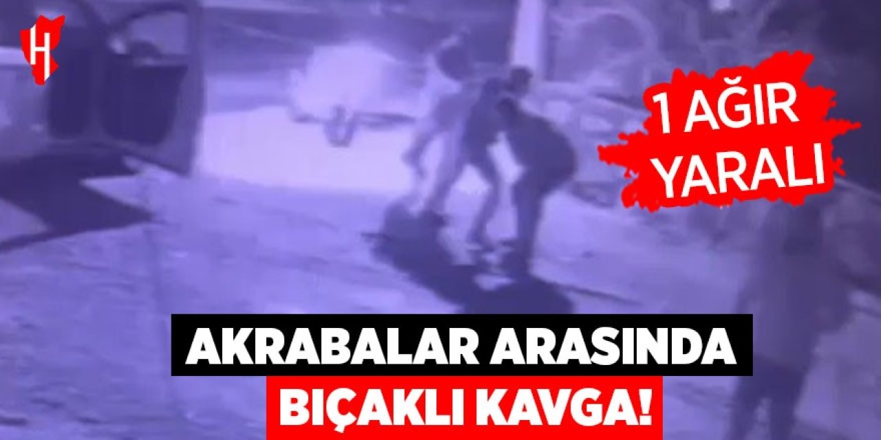Akrabalar birbirine girdi: 1 tutuklama