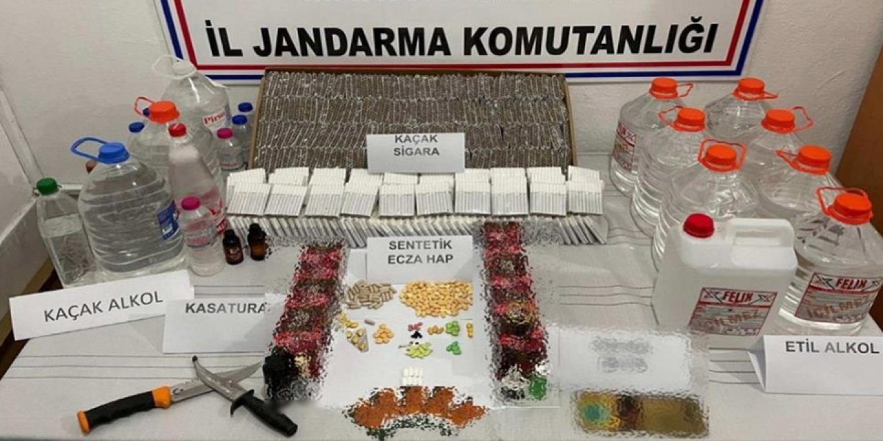 Jandarmadan uyuşturucu tacirlerine operasyon