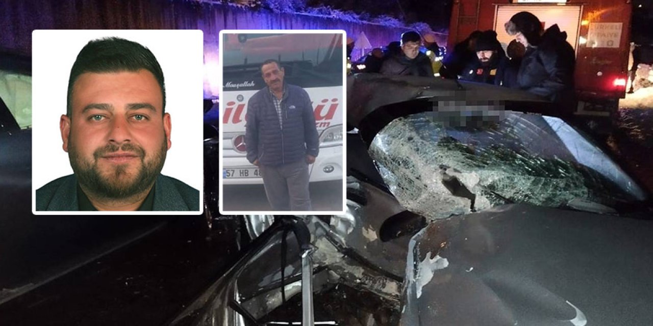 Otomobiller demir yığınına döndü: 2 ölü, 3 yaralı