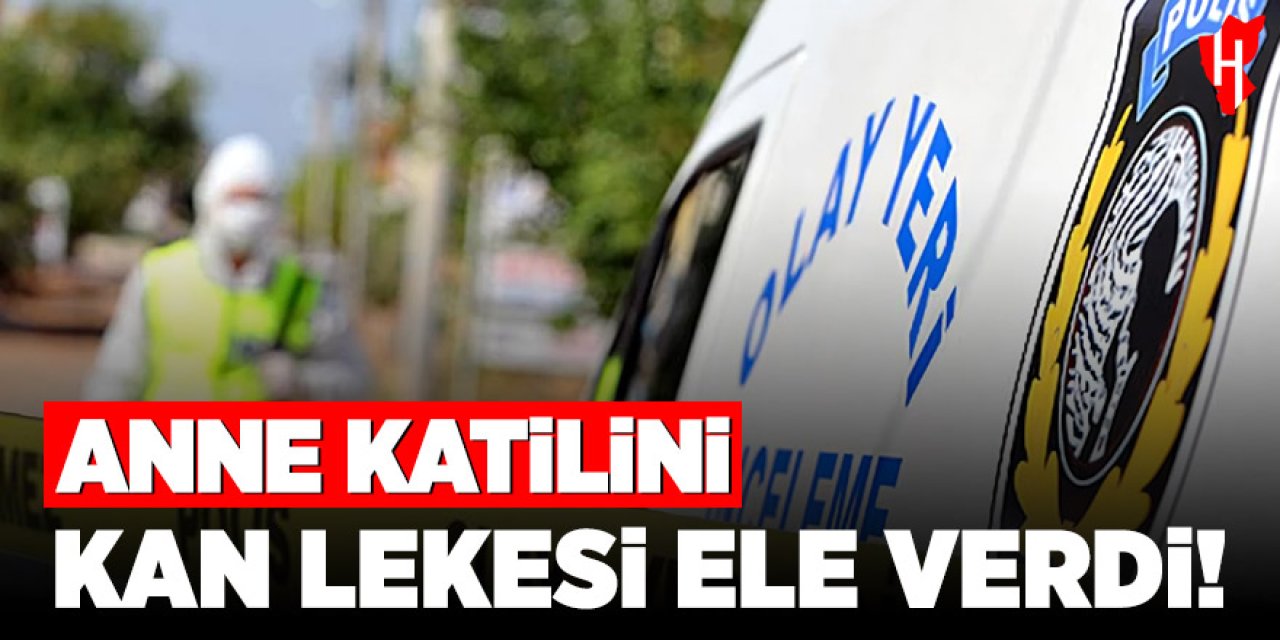 Anne katilini kan lekesi ele verdi: 600 saatlik görüntü incelendi