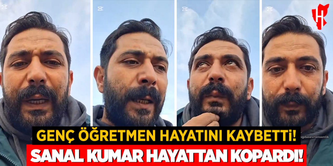 Genç öğretmen hayatını kaybetti: Sanal kumar hayattan kopardı