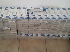 Buharkent'te 1400 Paket Sigara Ele Geçirildi