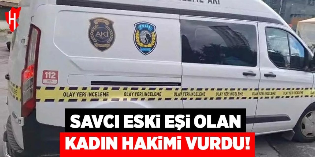 Adliyede silahlı saldırı! Savcı, eski eşi olan kadın hakimi vurdu