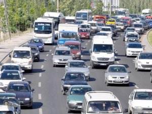 Ağustos Ayı Sonunda Trafikte 18 Milyon 532 Bin 604 Taşıt Oldu