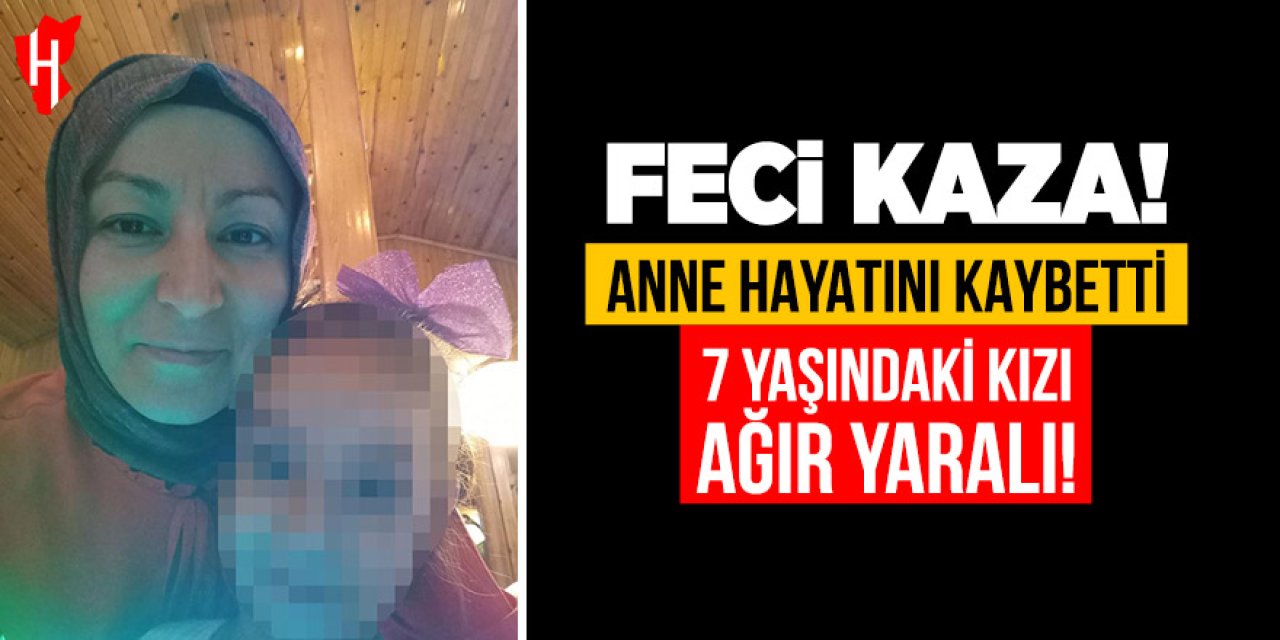 Okul servisiyle otomobil kafa kafaya çarpıştı: 1 ölü, 1 ağır yaralı