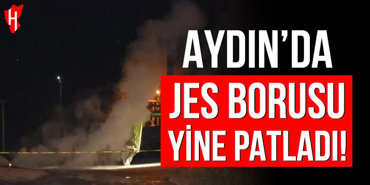 Aydın’da JES borusu yine patladı!