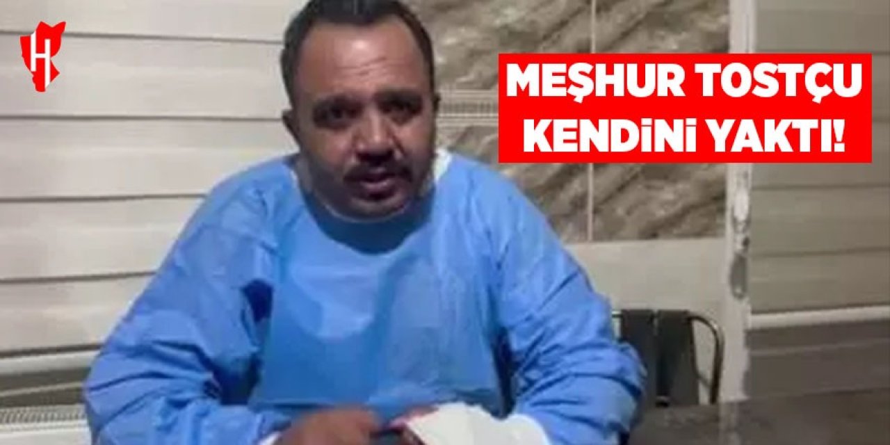 Meşhur tostçunun soğuk hava deneyinin sonu hastanede bitti
