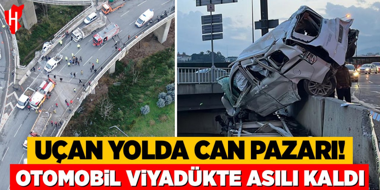Uçan yolda can pazarı: 1 ağır, 3 yaralı