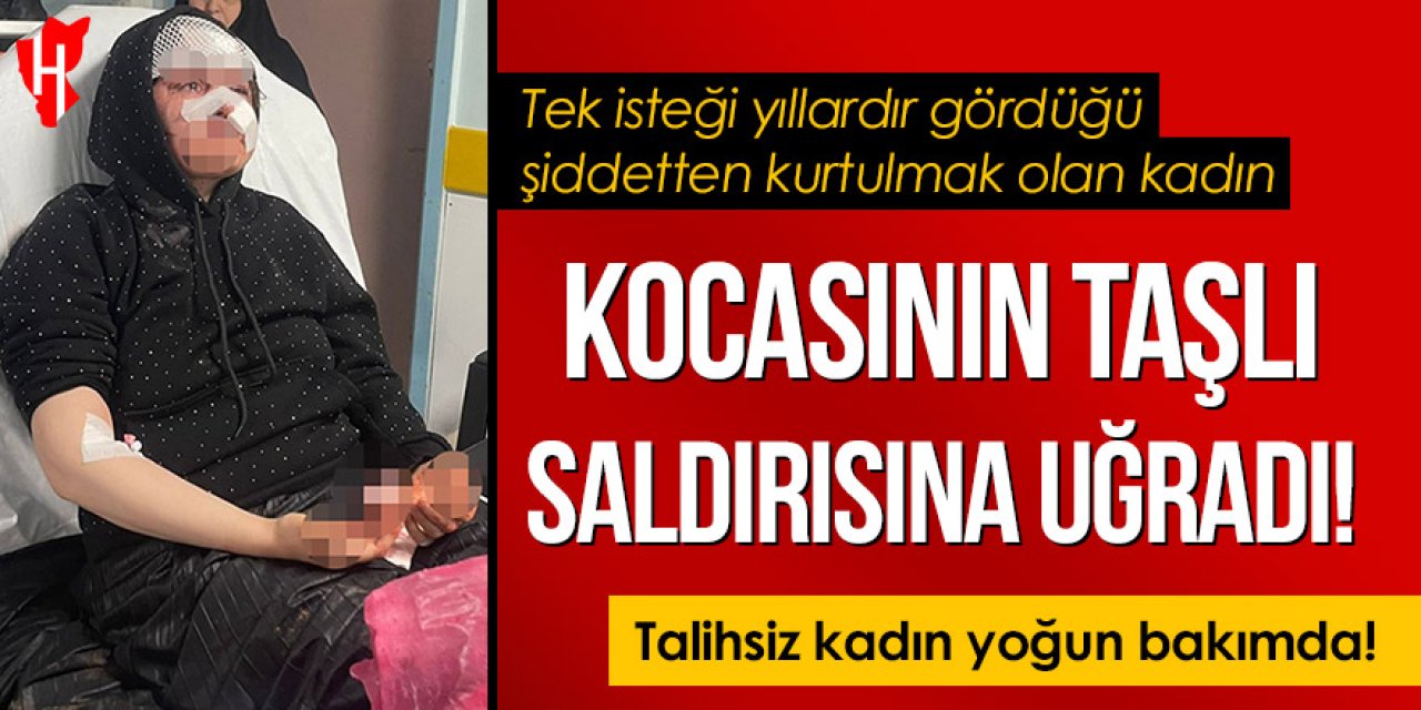 Şikayetini geri çekmeyen karısını öldüresiye darp etti